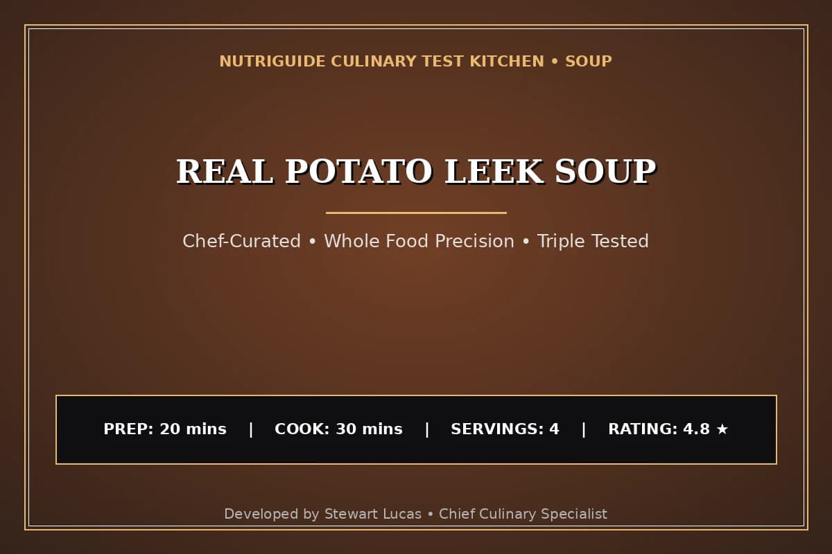 Real Potato Leek Soup