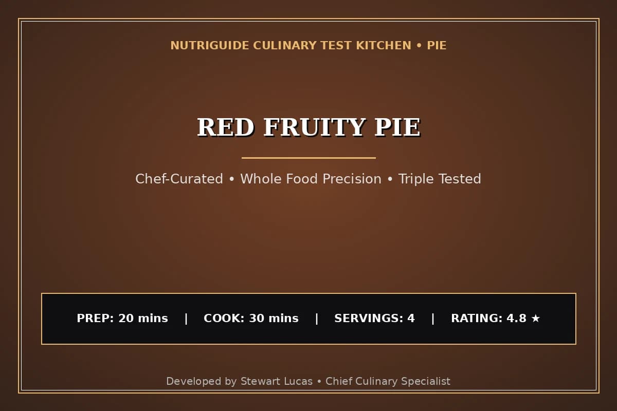 Red Fruity Pie