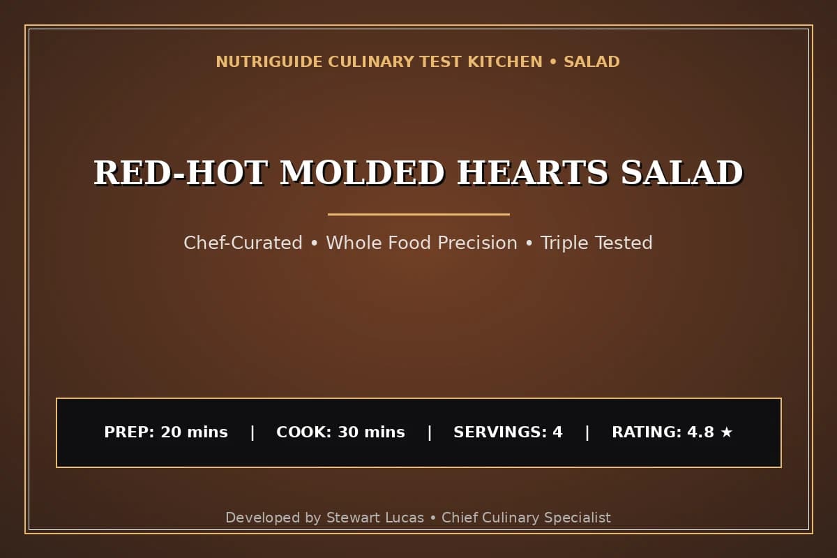 Red-Hot Molded Hearts Salad