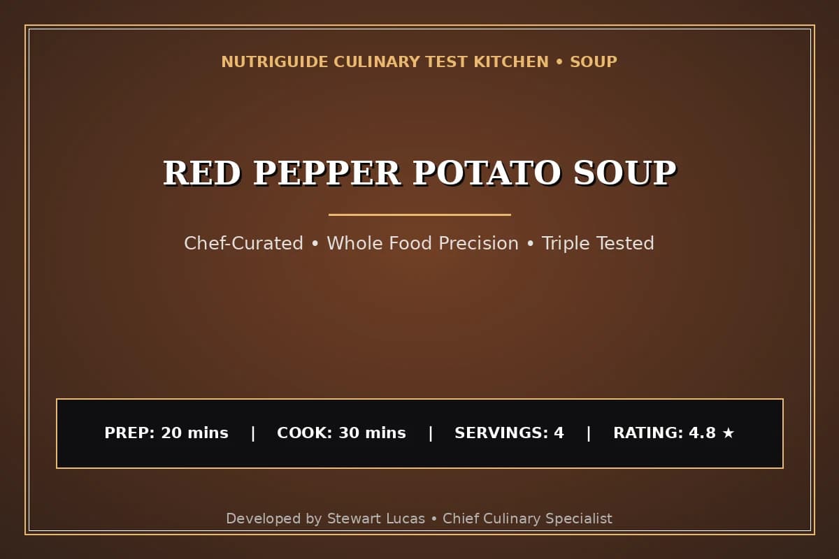 Red Pepper Potato Soup