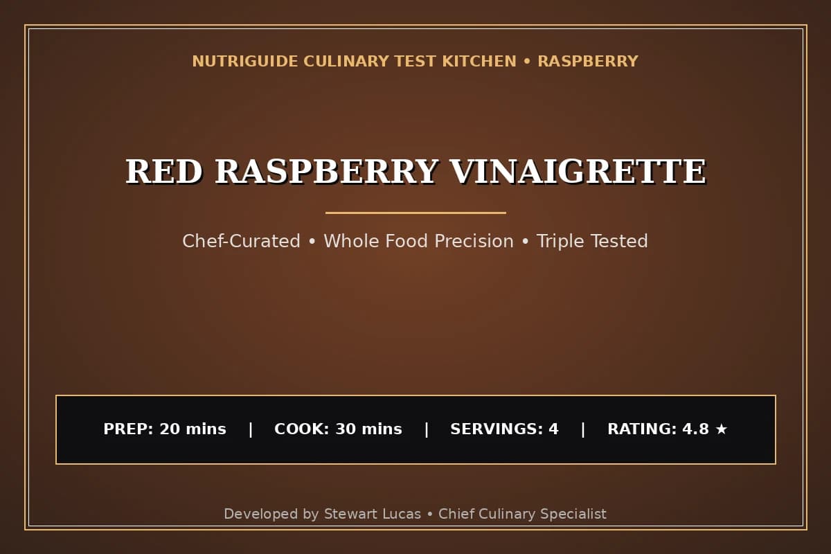 Red Raspberry Vinaigrette