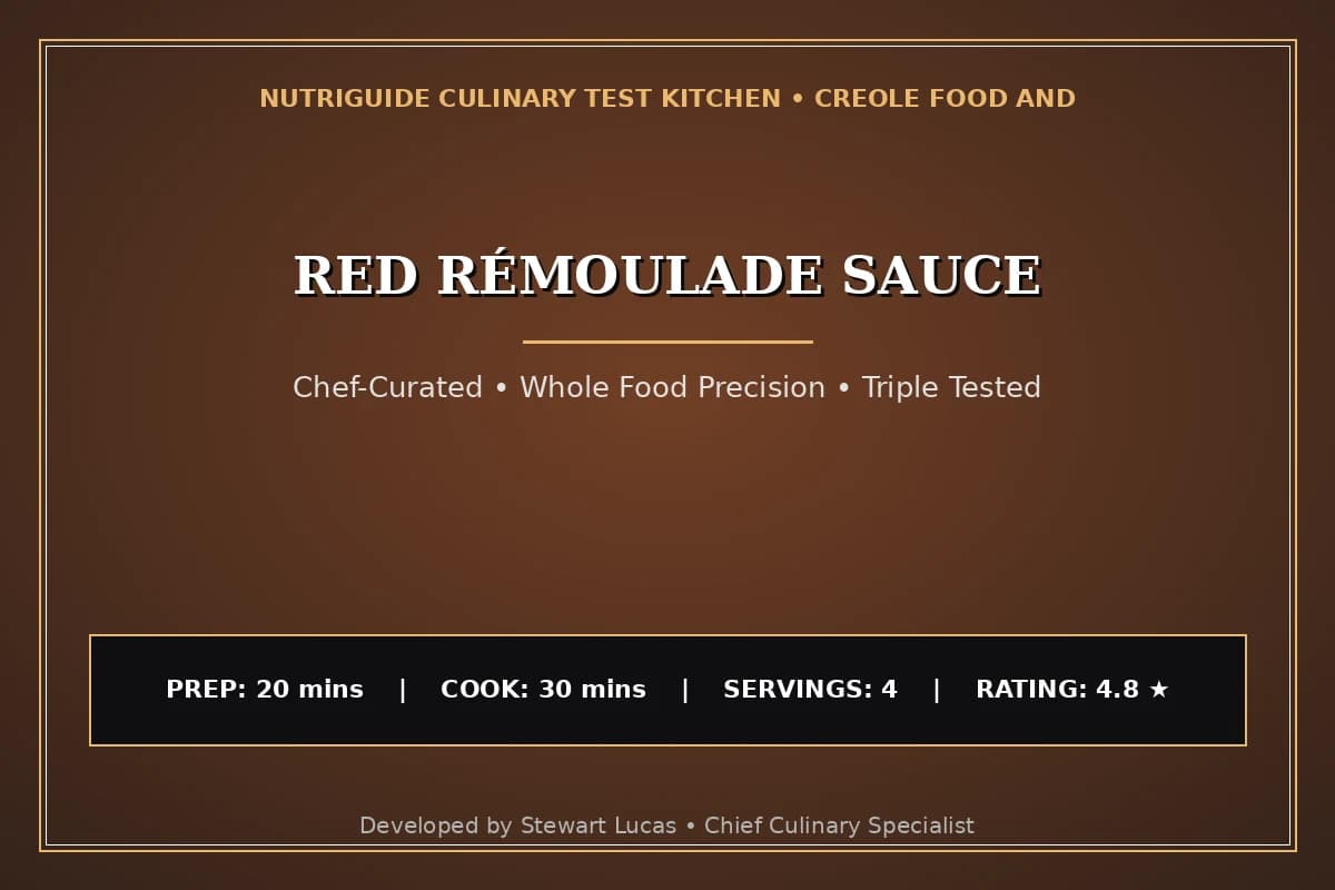 Red Rémoulade Sauce