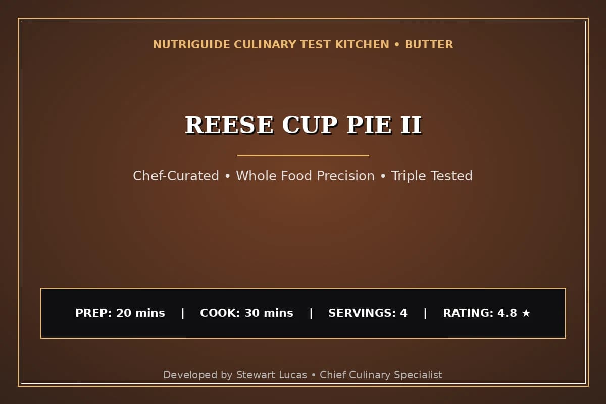 Reese Cup Pie Ii