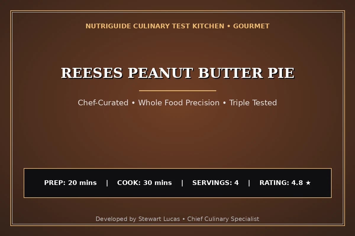 Reeses Peanut Butter Pie