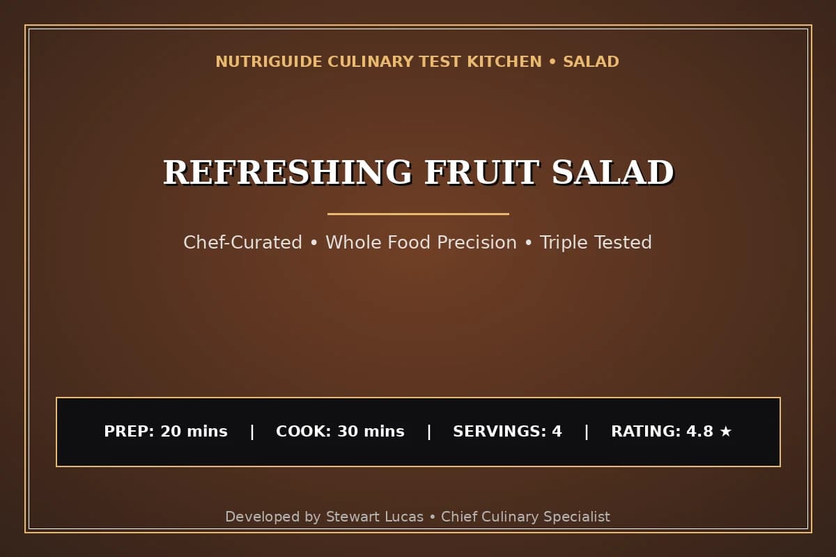 Refreshing Fruit Salad