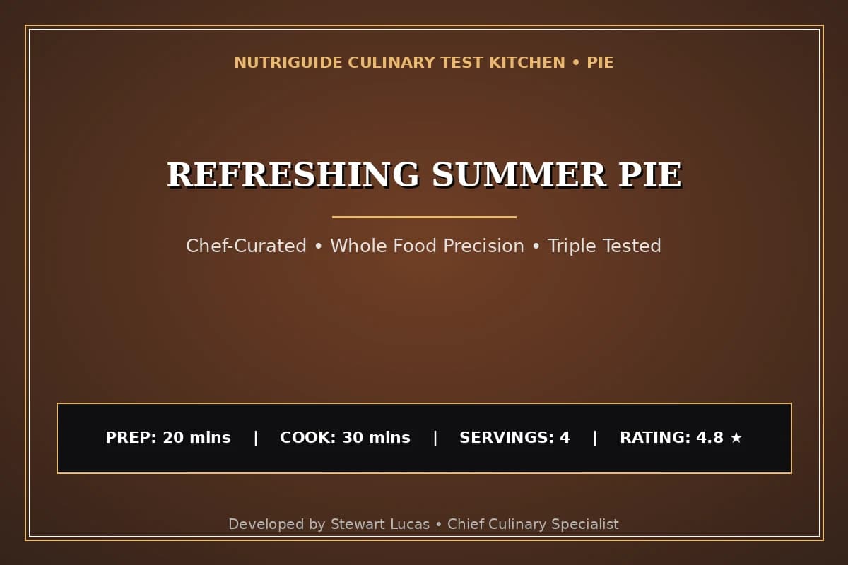 Refreshing Summer Pie