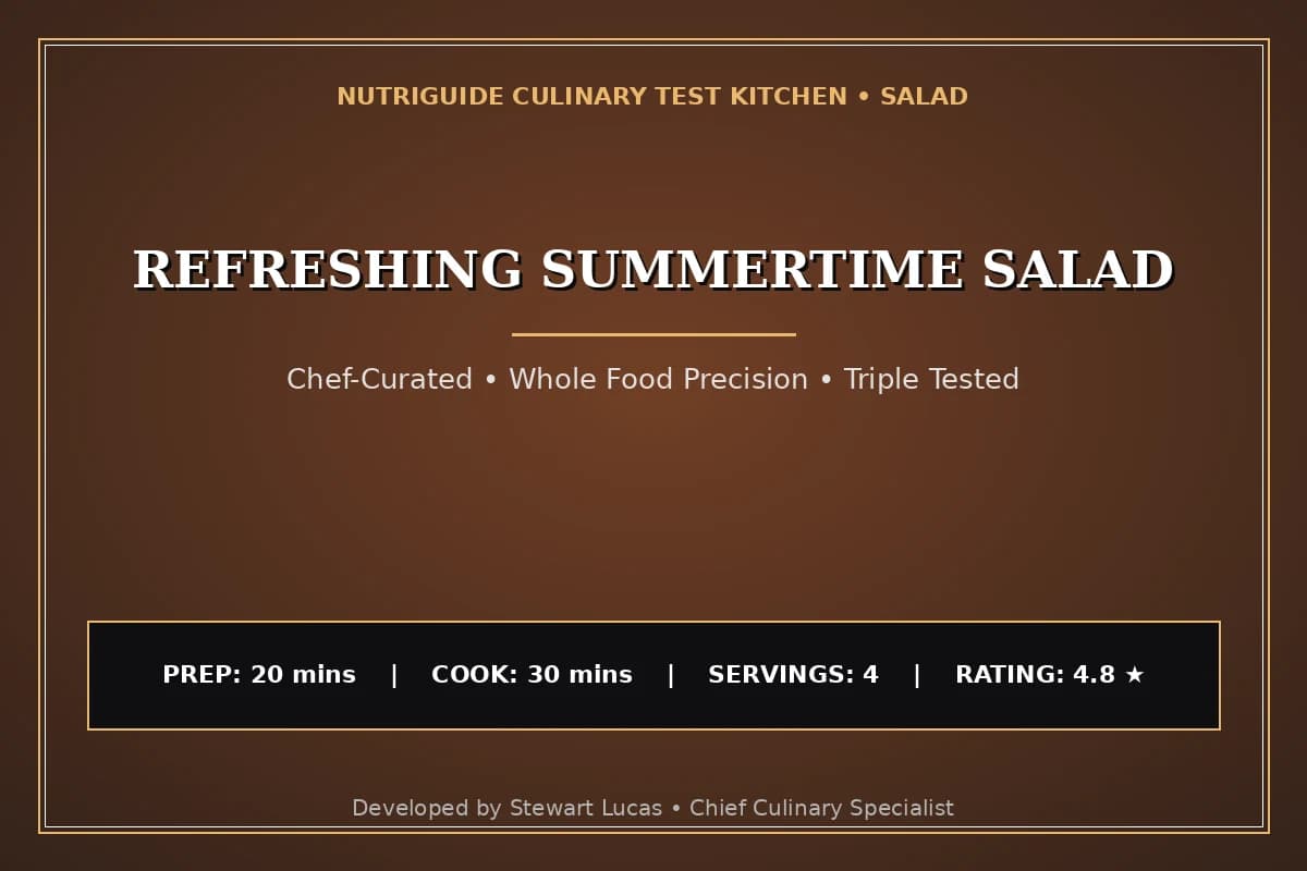 Refreshing Summertime Salad