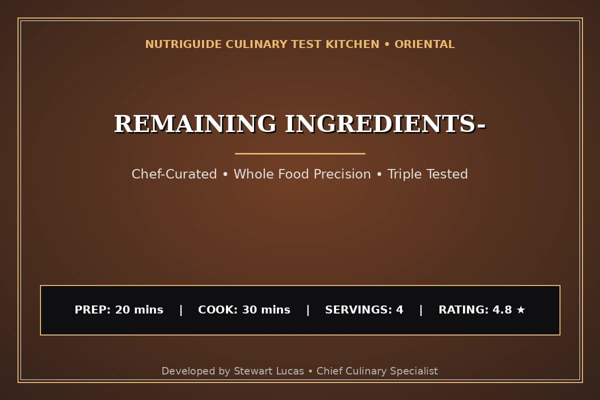 Remaining Ingredients-