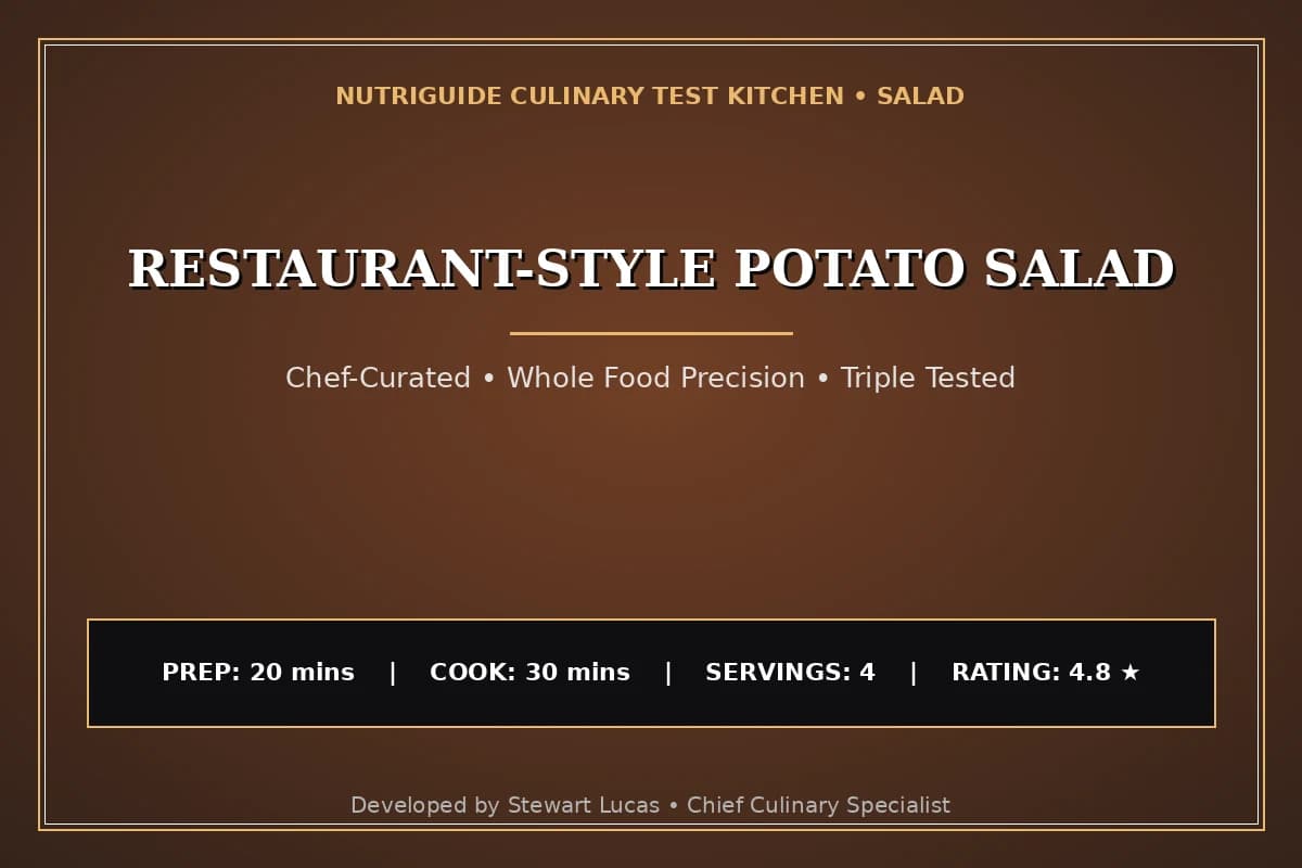 Restaurant-Style Potato Salad