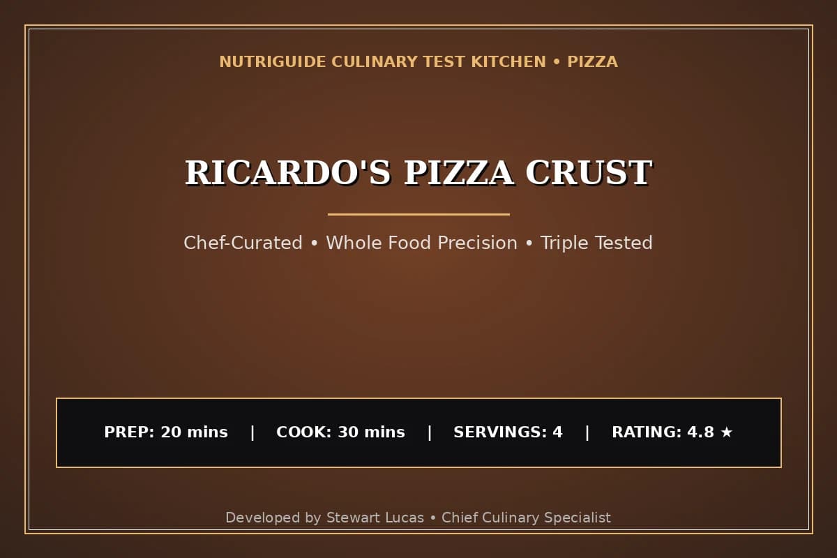 Ricardo'S Pizza Crust