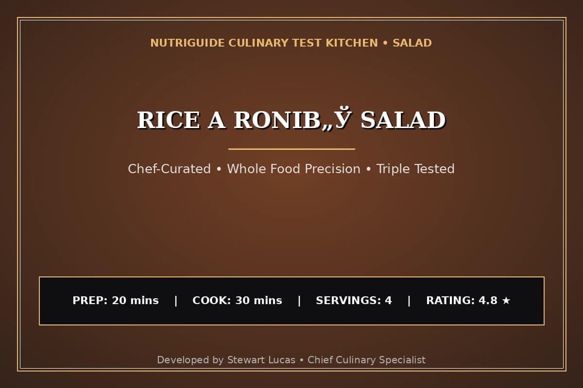 Rice A Roniв„Ў Salad