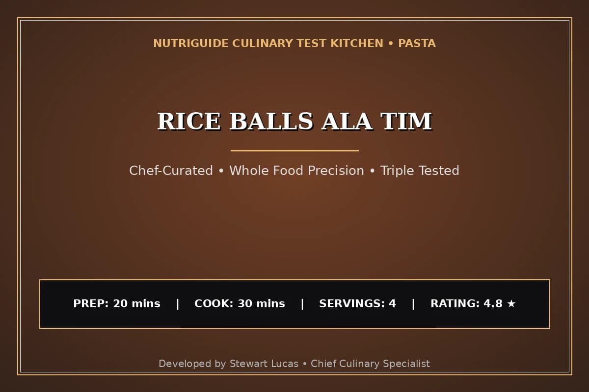 Rice Balls Ala Tim