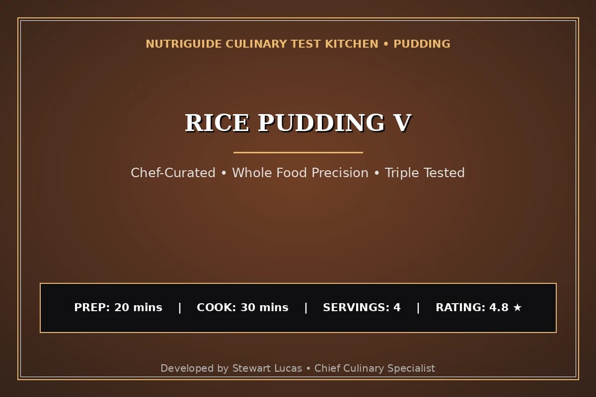 Rice Pudding V