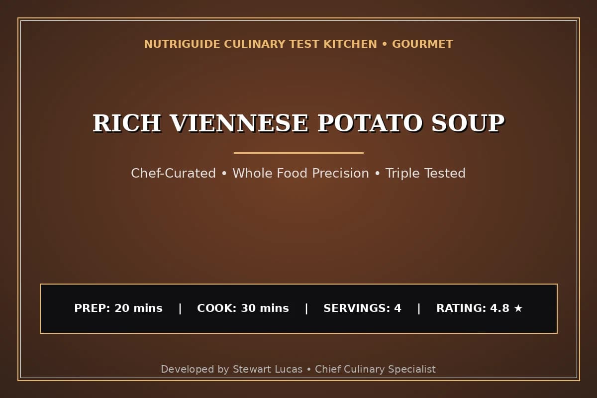 Rich Viennese Potato Soup