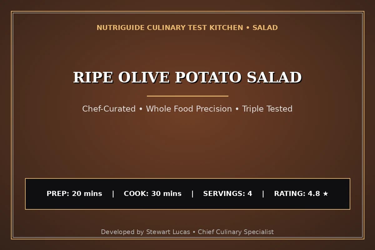 Ripe Olive Potato Salad