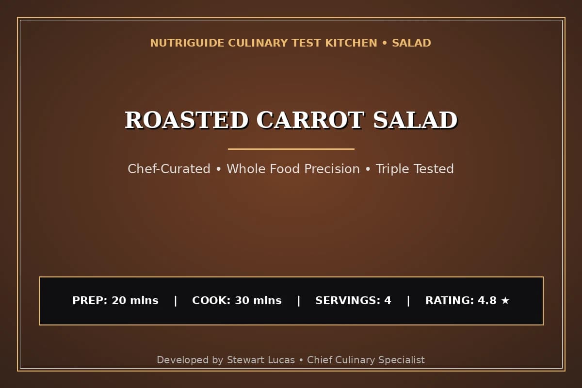 Roasted Carrot Salad