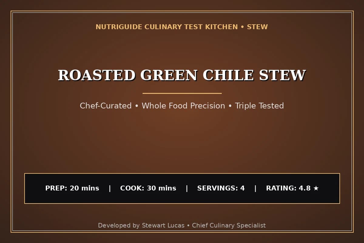 Roasted Green Chile Stew