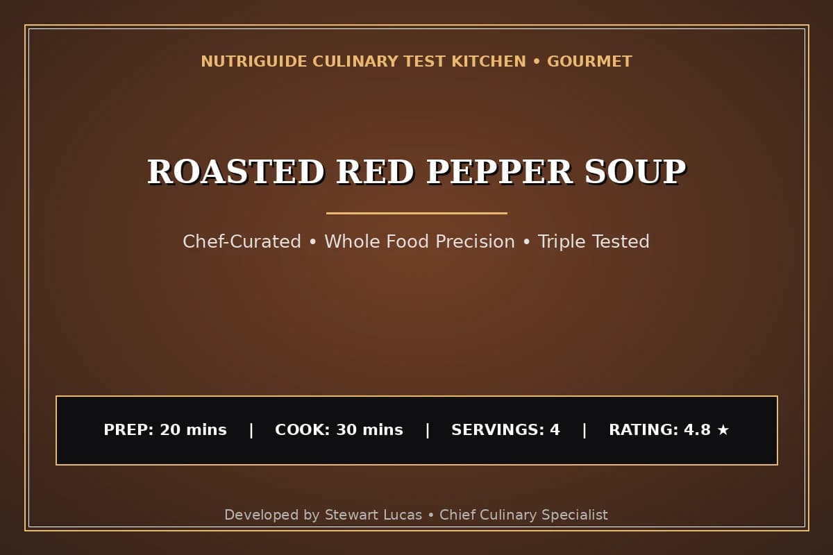 Roasted Red Pepper Soup