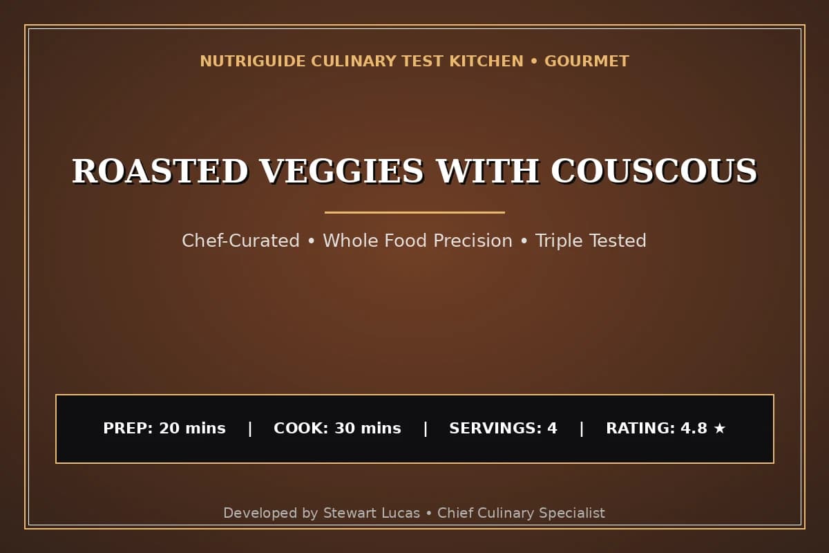 Roasted Veggies With Couscous
