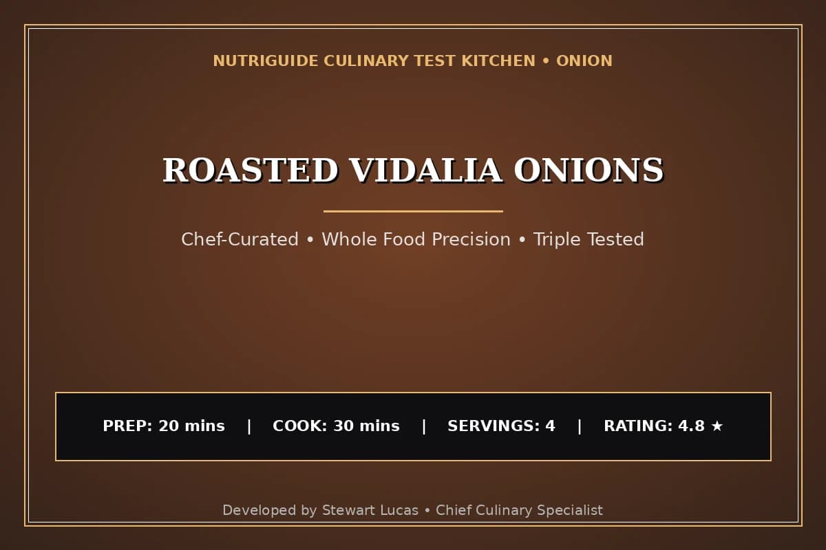 Roasted Vidalia Onions