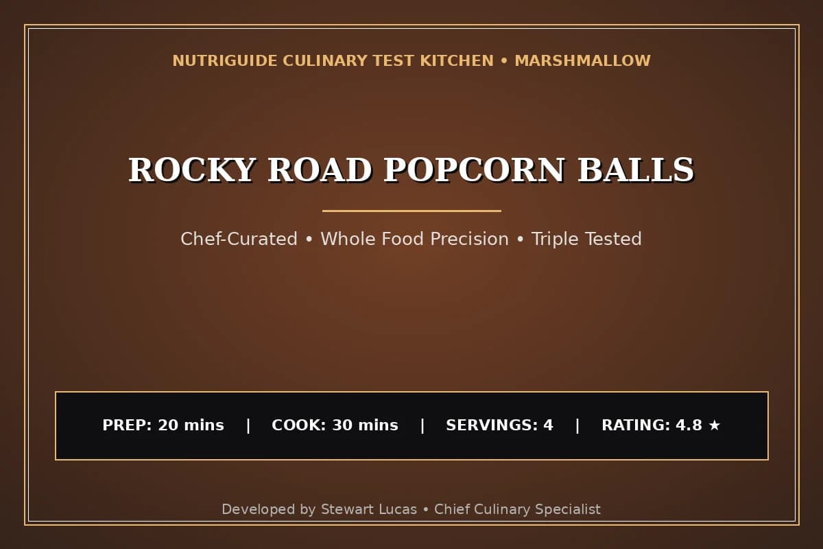 Rocky Road Popcorn Balls