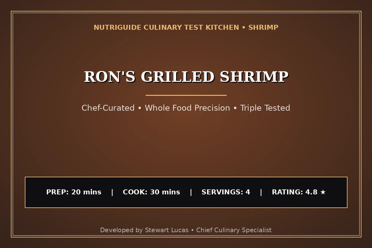 Ron'S Grilled Shrimp