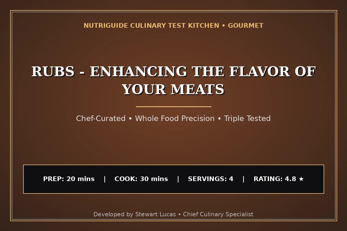 Rubs - Enhancing The Flavor Of Your Meats