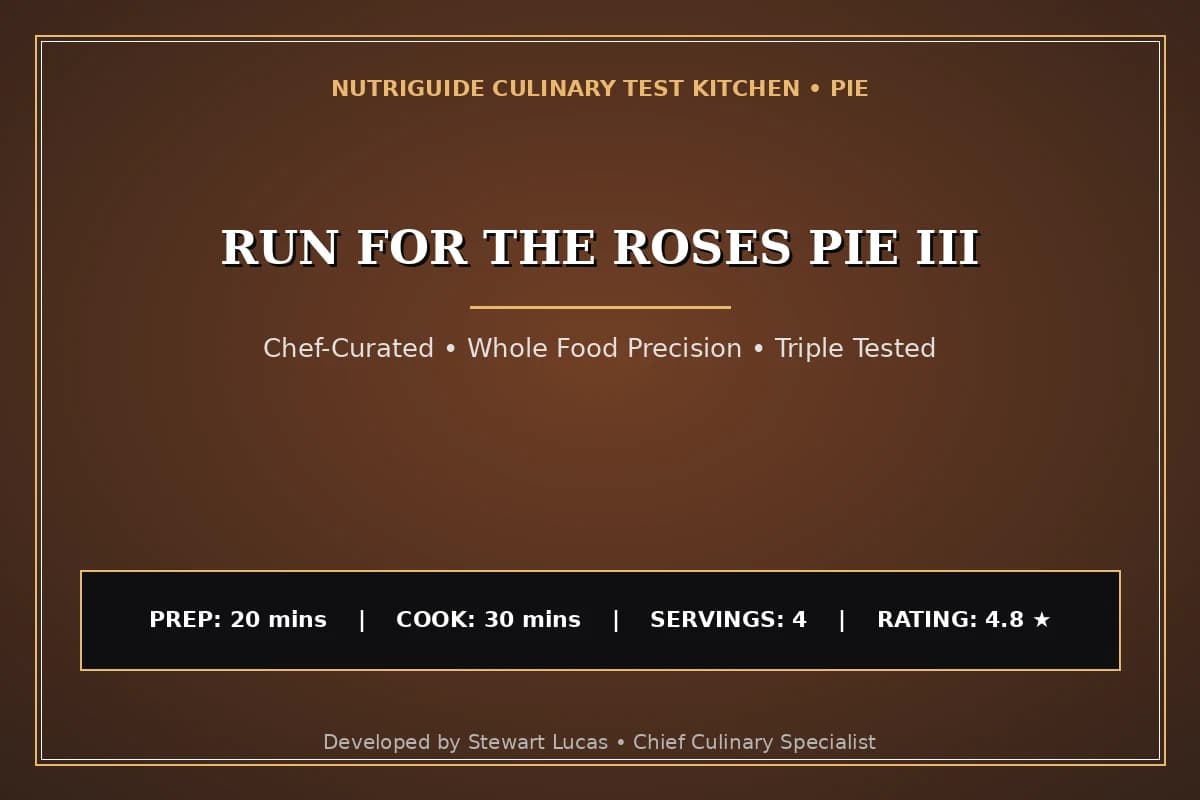 Run For The Roses Pie Iii