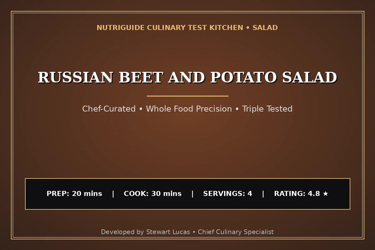 Russian Beet And Potato Salad