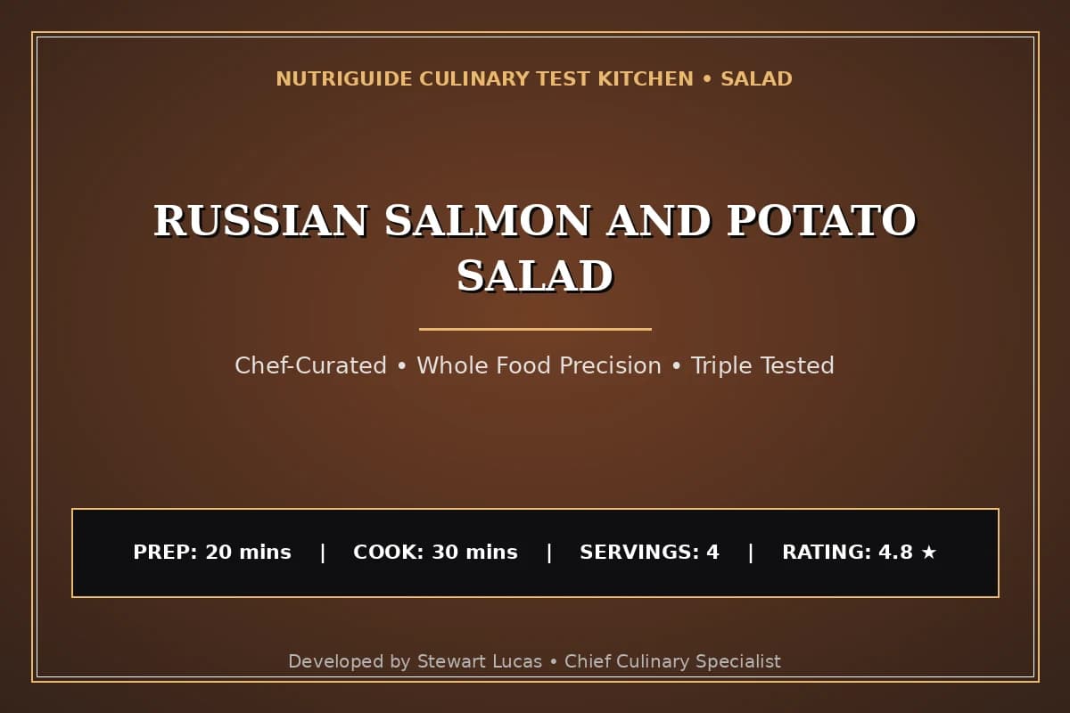 Russian Salmon And Potato Salad