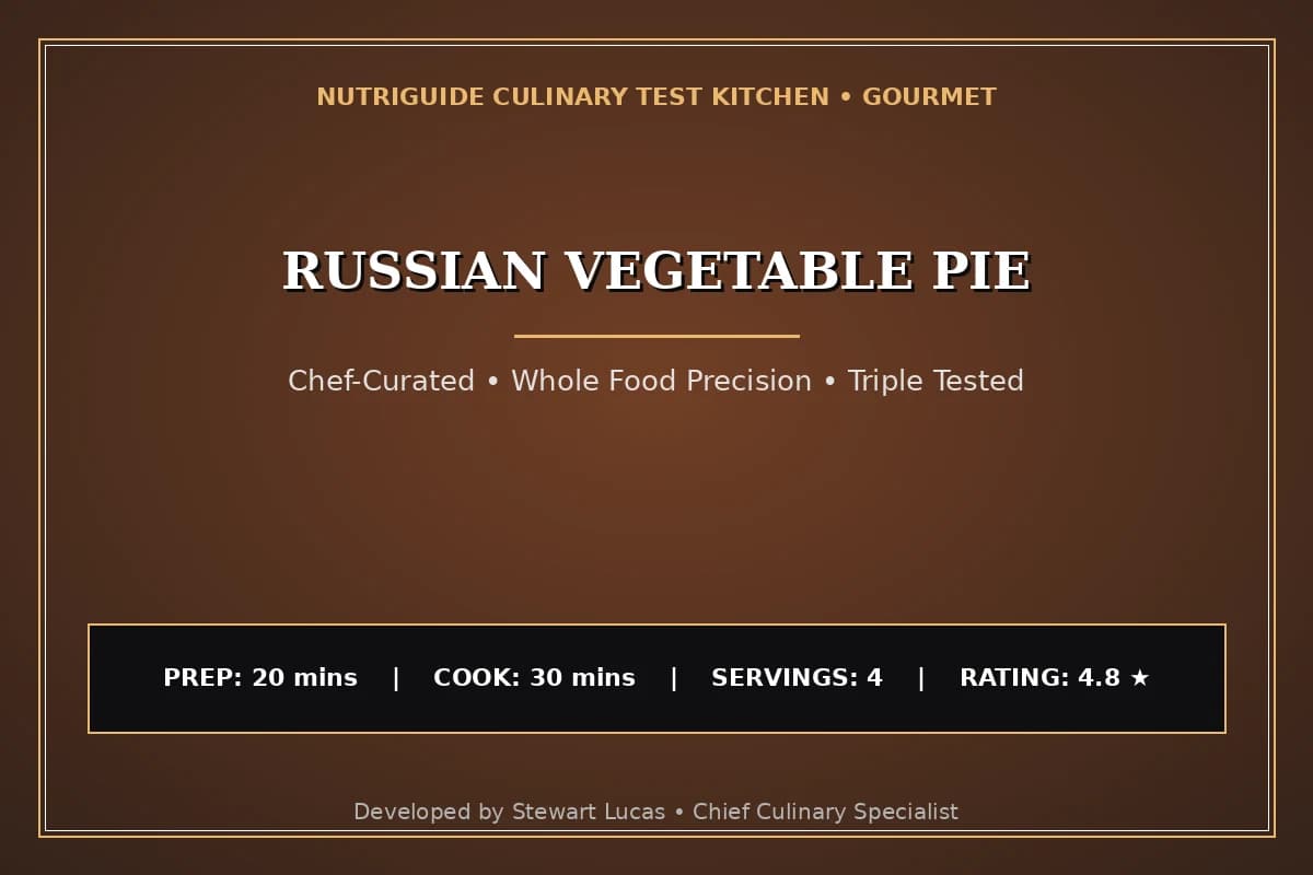 Russian Vegetable Pie