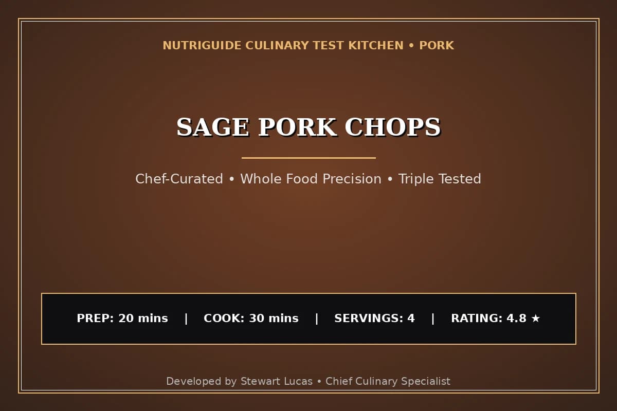 Sage Pork Chops