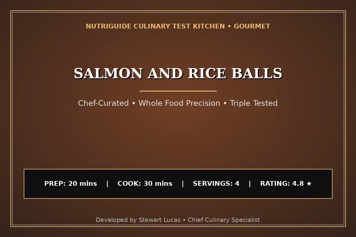 Salmon And Rice Balls