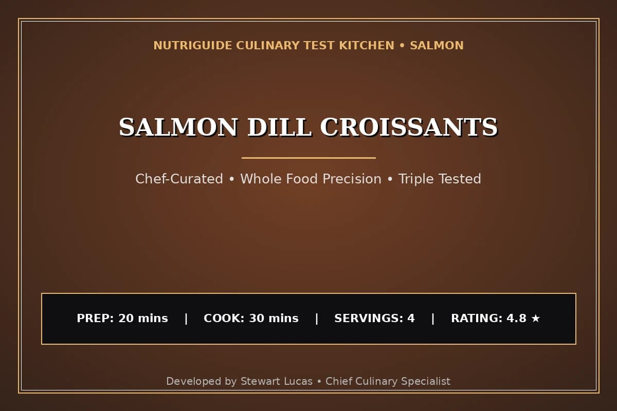 Salmon Dill Croissants