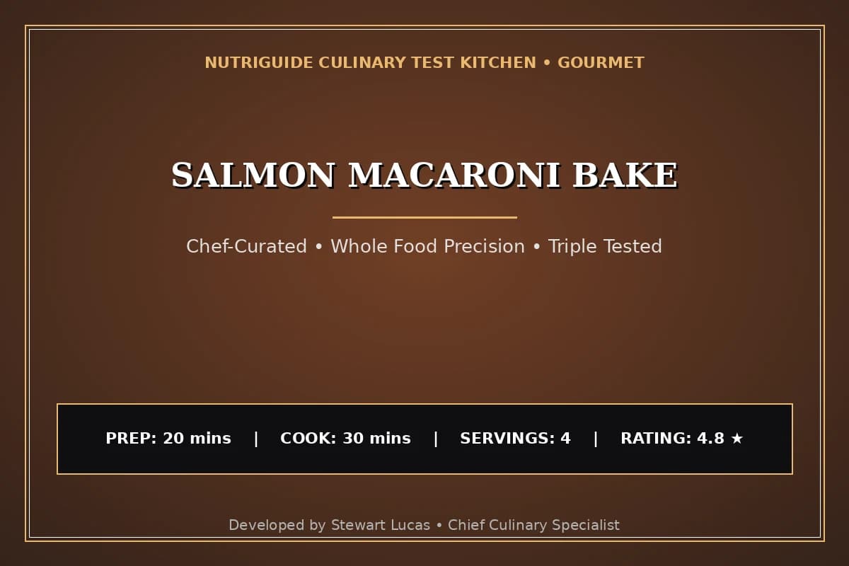 Salmon Macaroni Bake