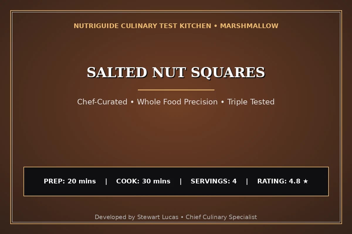 Salted Nut Squares