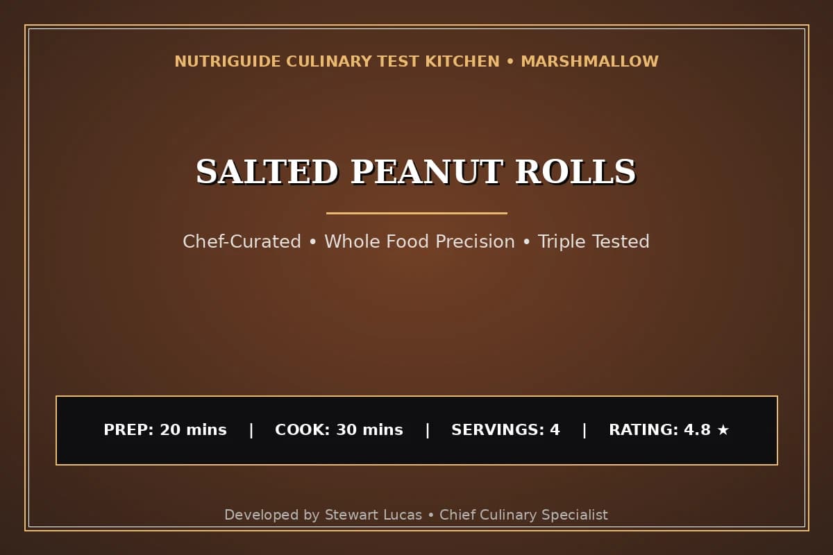Salted Peanut Rolls