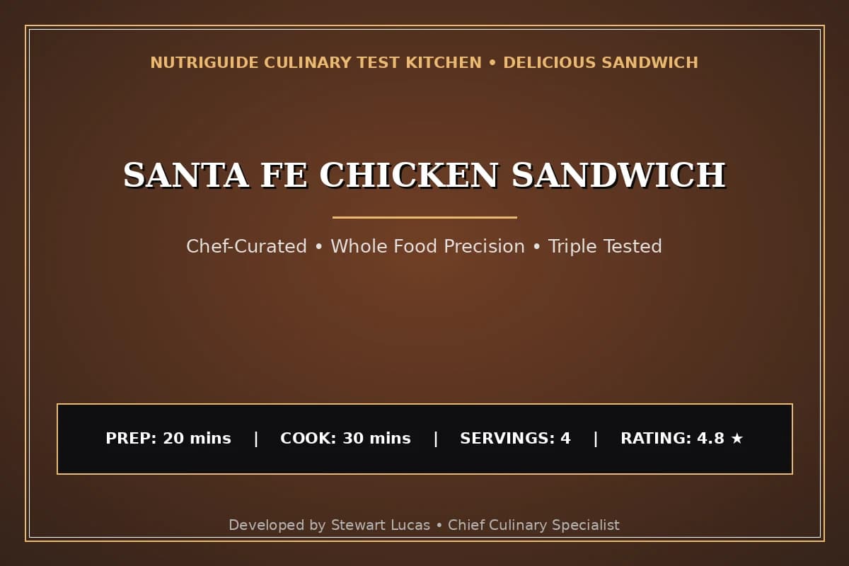 Santa Fe Chicken Sandwich