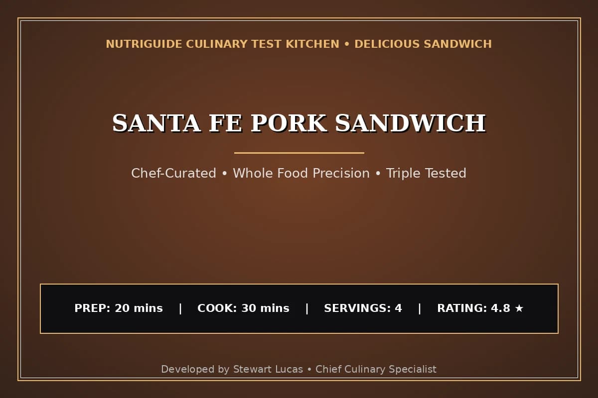 Santa Fe Pork Sandwich