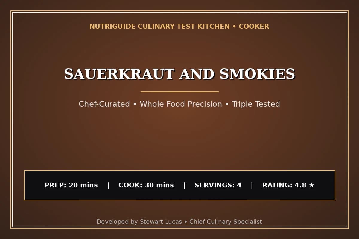 Sauerkraut And Smokies