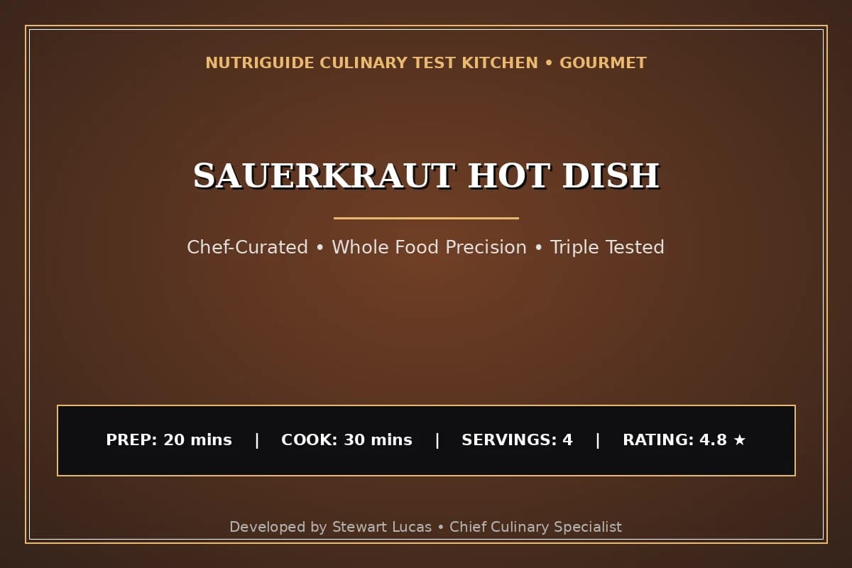 Sauerkraut Hot Dish