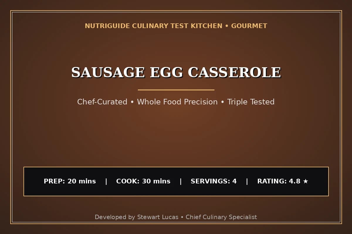 Sausage Egg Casserole