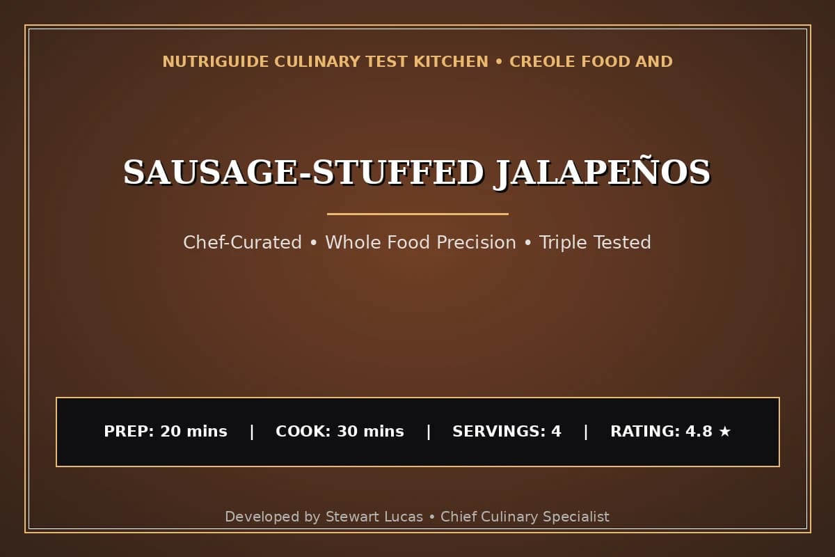 Sausage-Stuffed Jalapeños