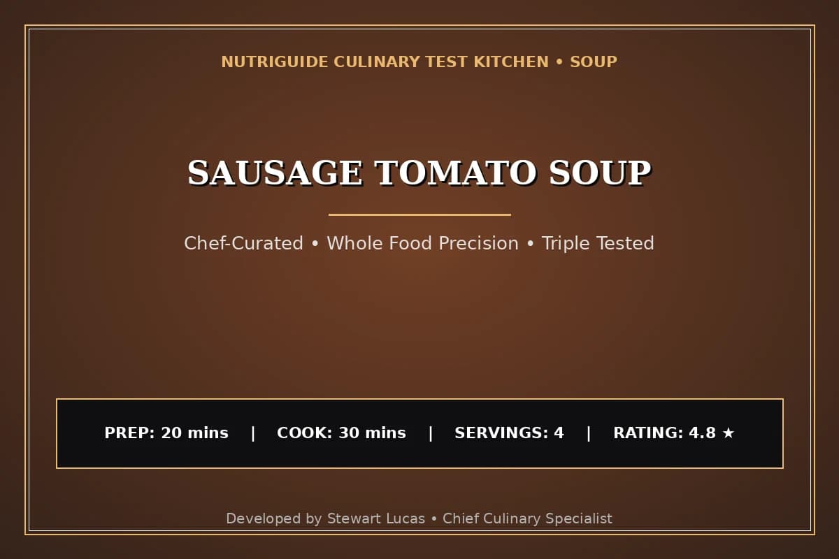Sausage Tomato Soup