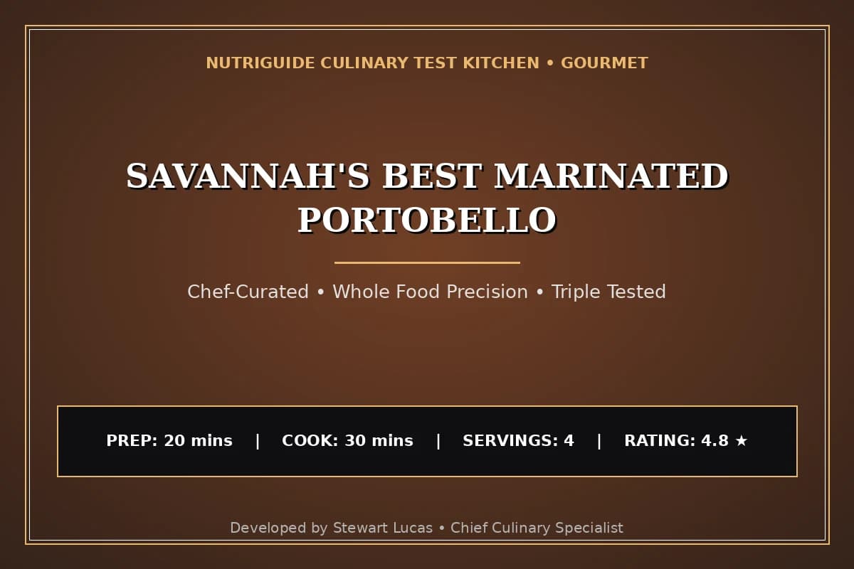 Savannah'S Best Marinated Portobello