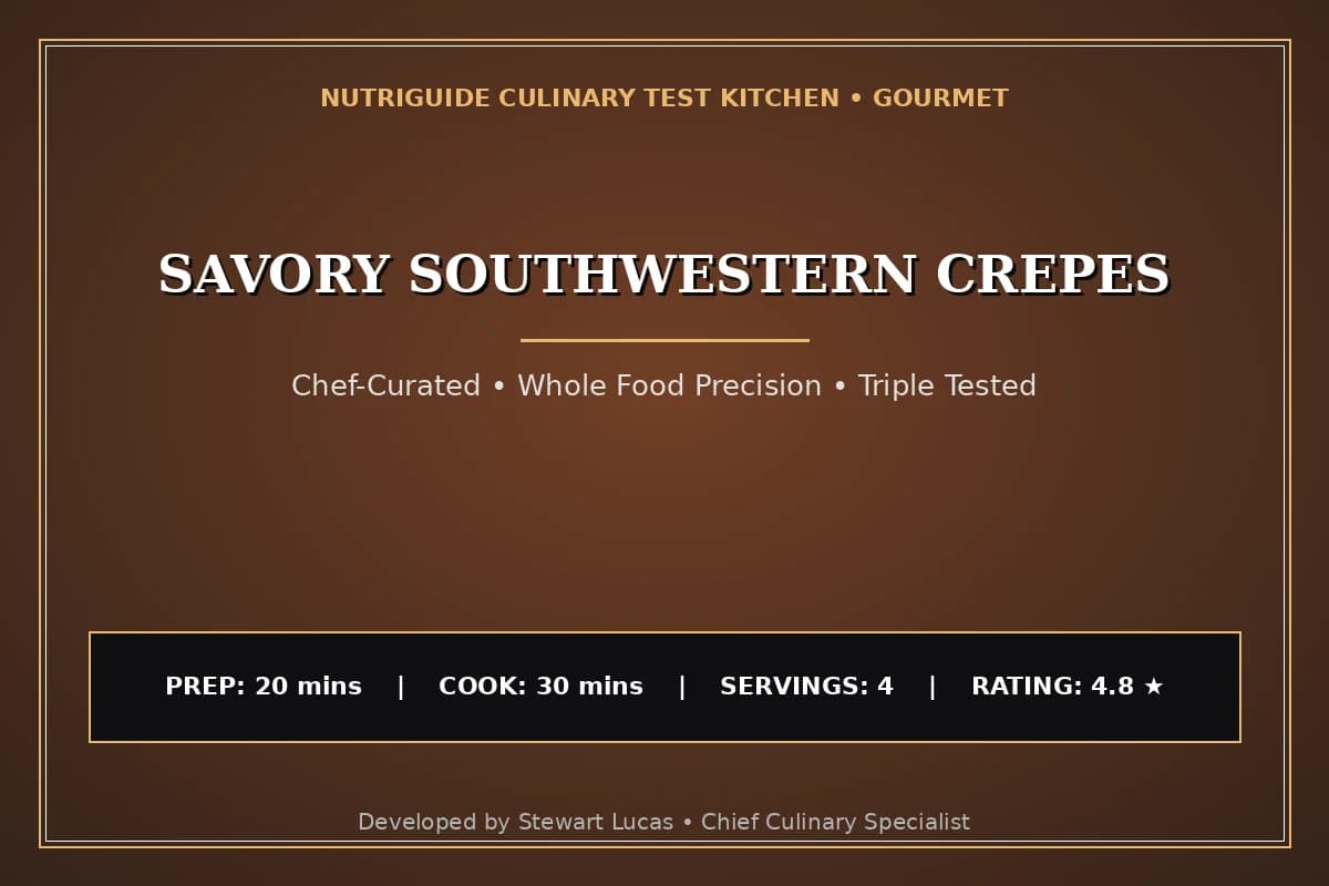 Savory Southwestern Crepes