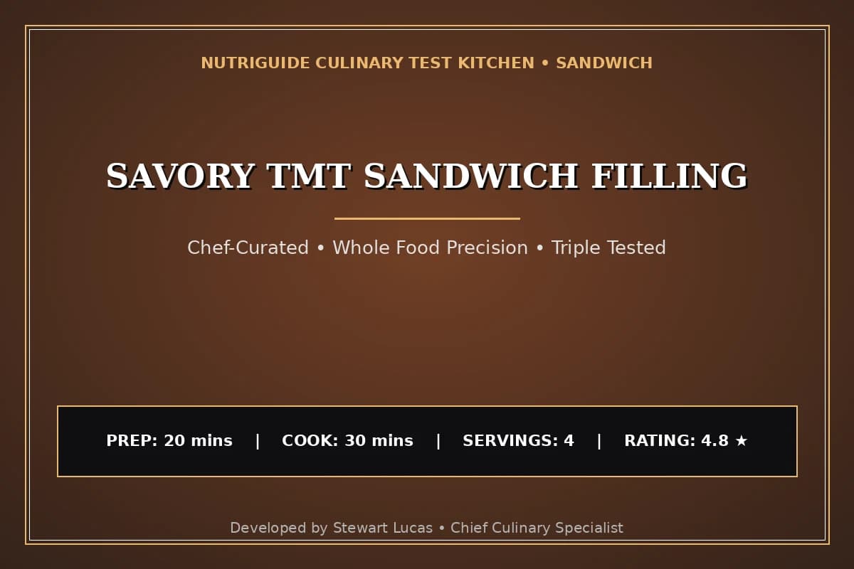 Savory Tmt Sandwich Filling