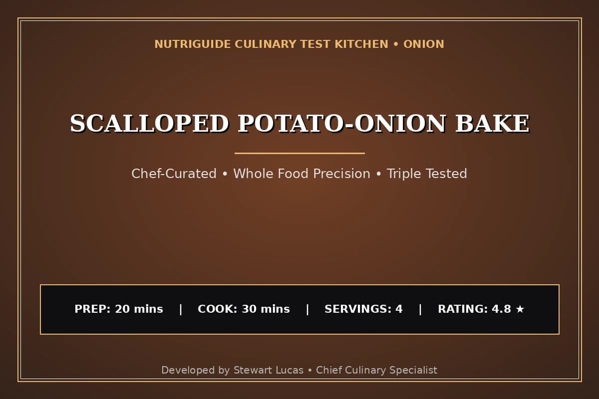 Scalloped Potato-Onion Bake