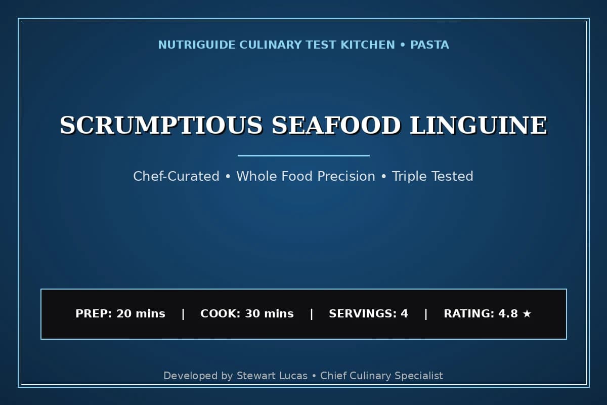 Scrumptious Seafood Linguine