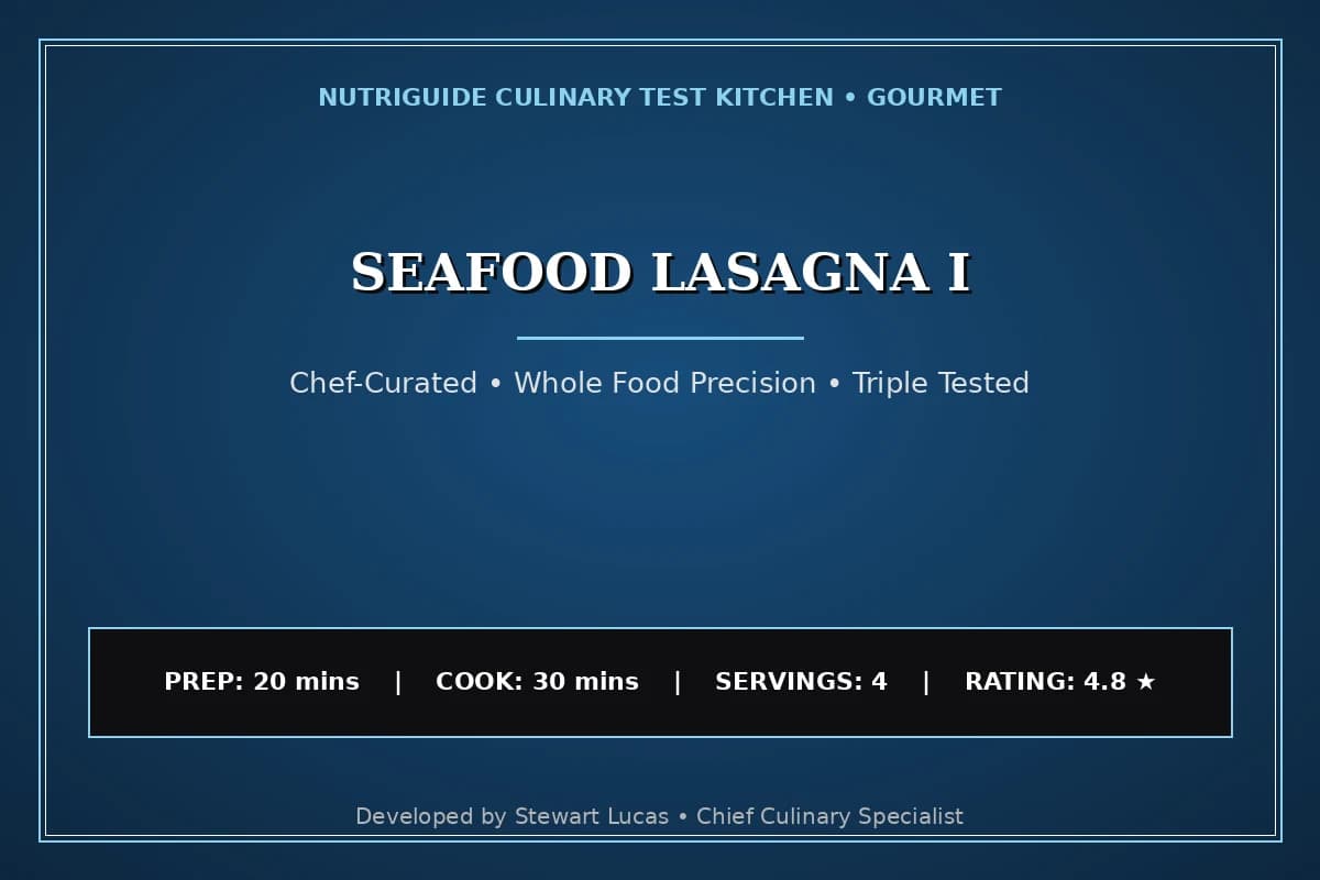 Seafood Lasagna I